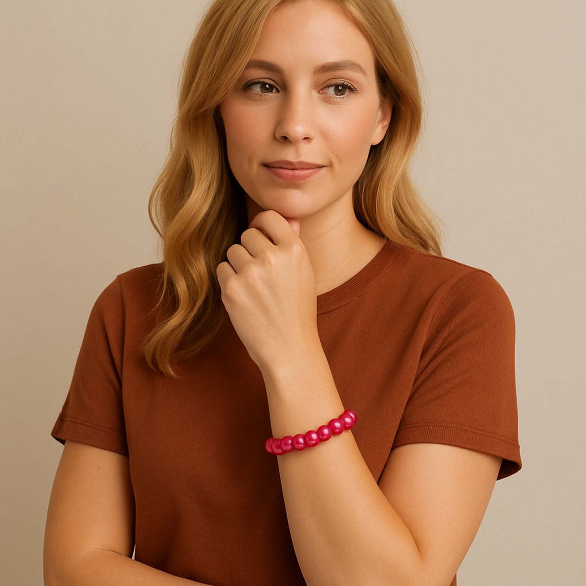 Armband Wonder fuchsia