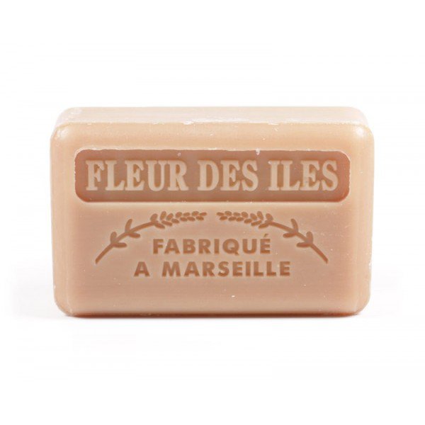 5x Savonnette Marseillaise eiland bloemen 125 g