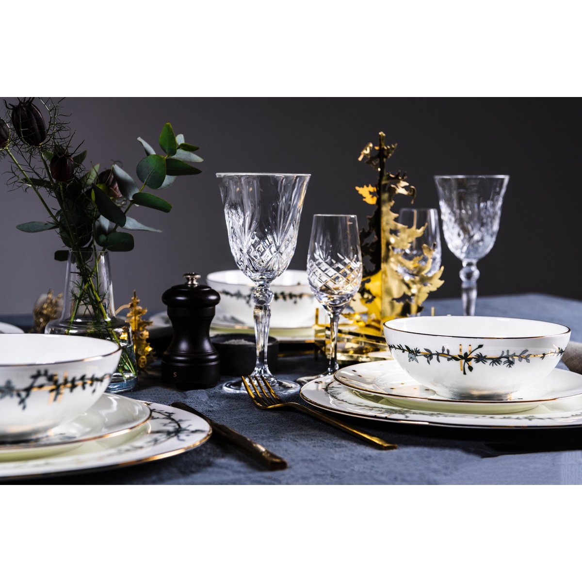 Winter Stars, Dinner Plate, 28 cm