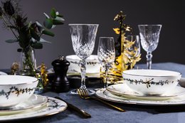 Winter Stars, Dinner Plate, 28 cm
