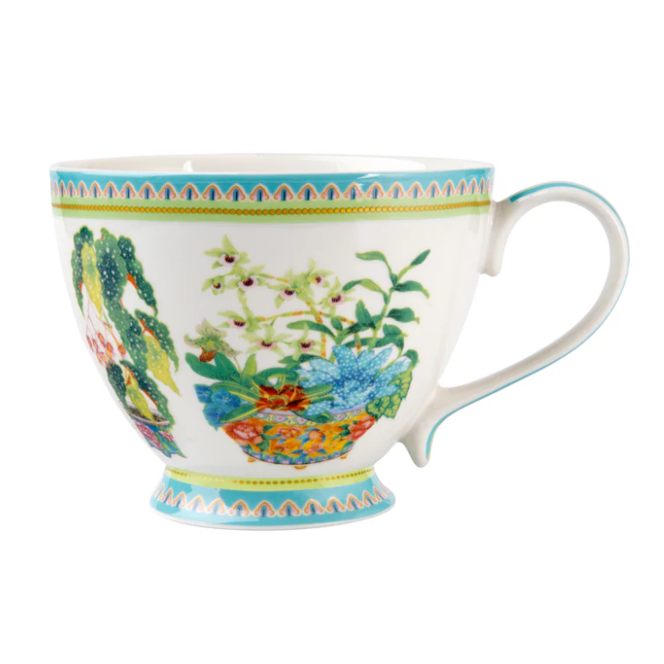 M&W Jardin Mug 400ml, Orchid White, giftbox