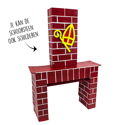 Cheminée en carton