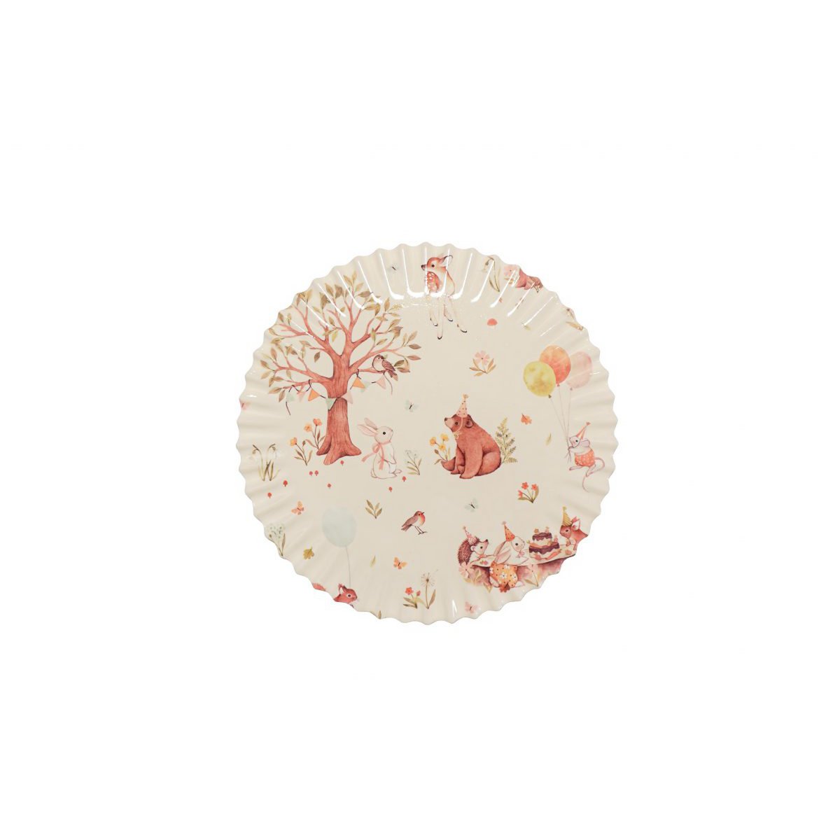 Sottobicchiere tondo Forest party 20 cm Isabelle Rose