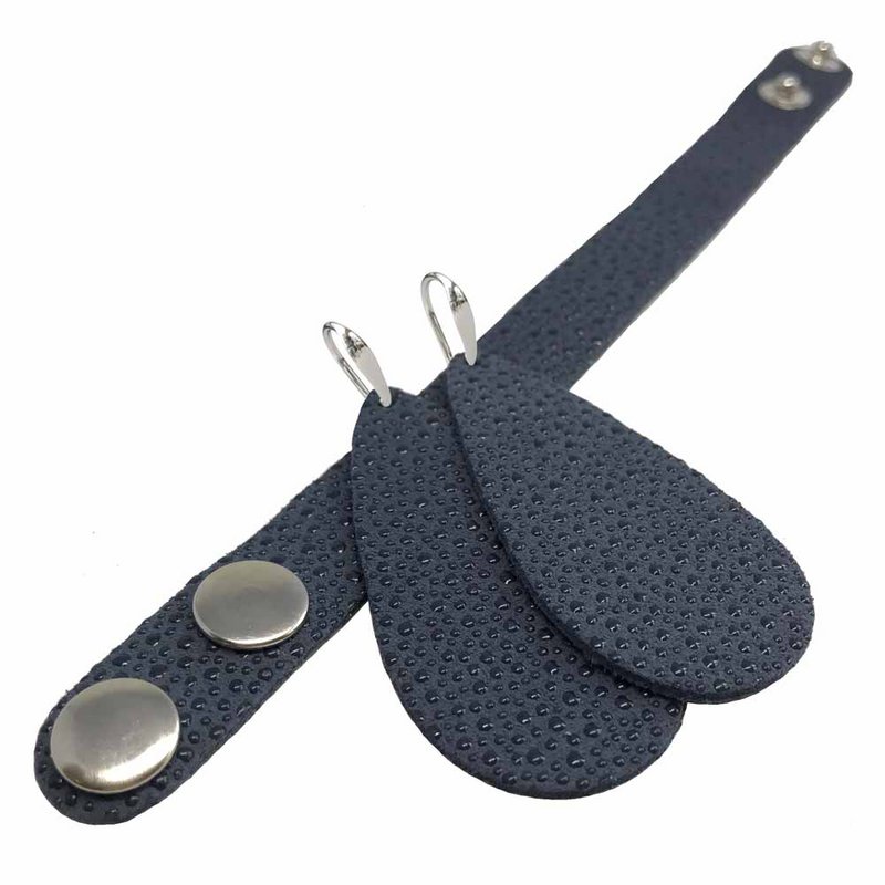 Lederohrringe 'Flair', Jazzy Jeans