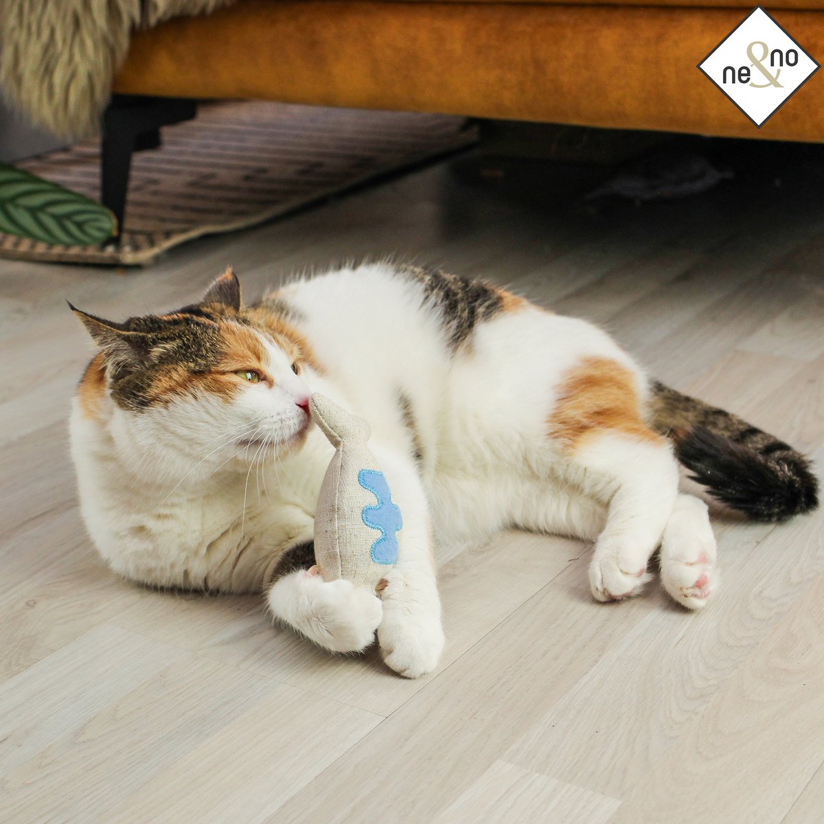 Ne & No® cat toys with valerian, 3 -series set play animals with 9 Baldian bag (1.5g each), refillable, can be reinstated