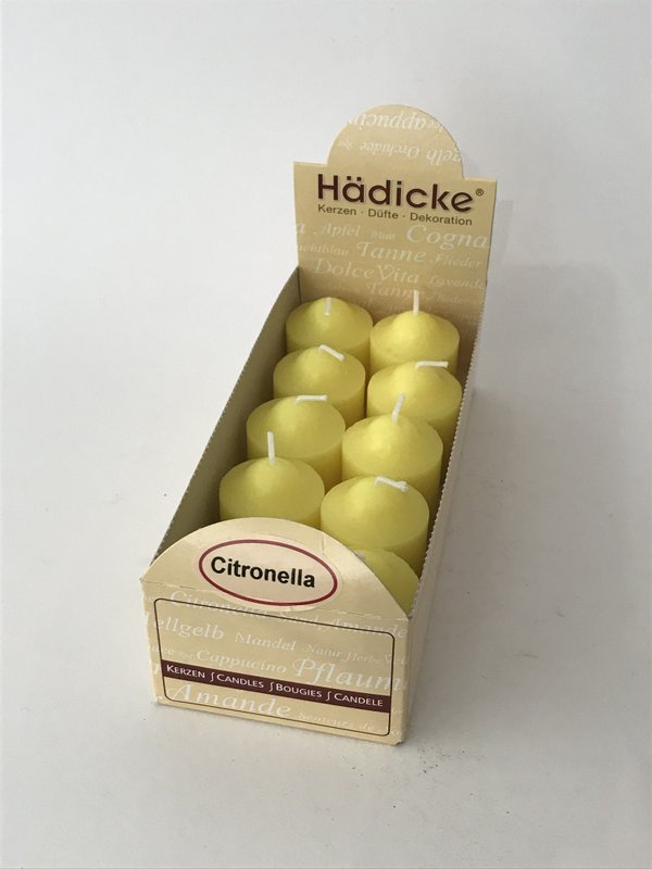 Duftvotivkerze Citronella, 10 St./Box
