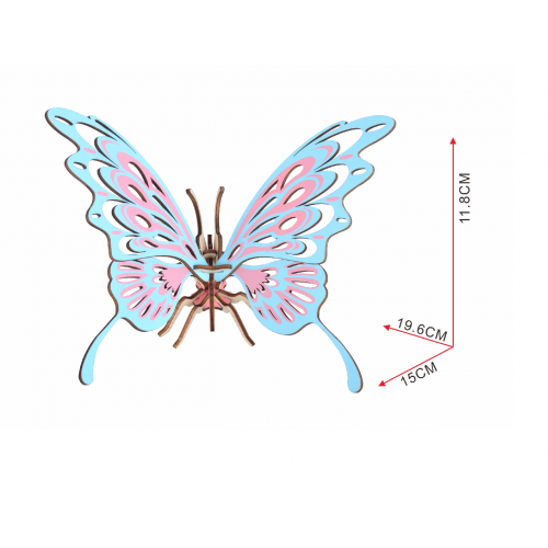 Building kit Butterfly color