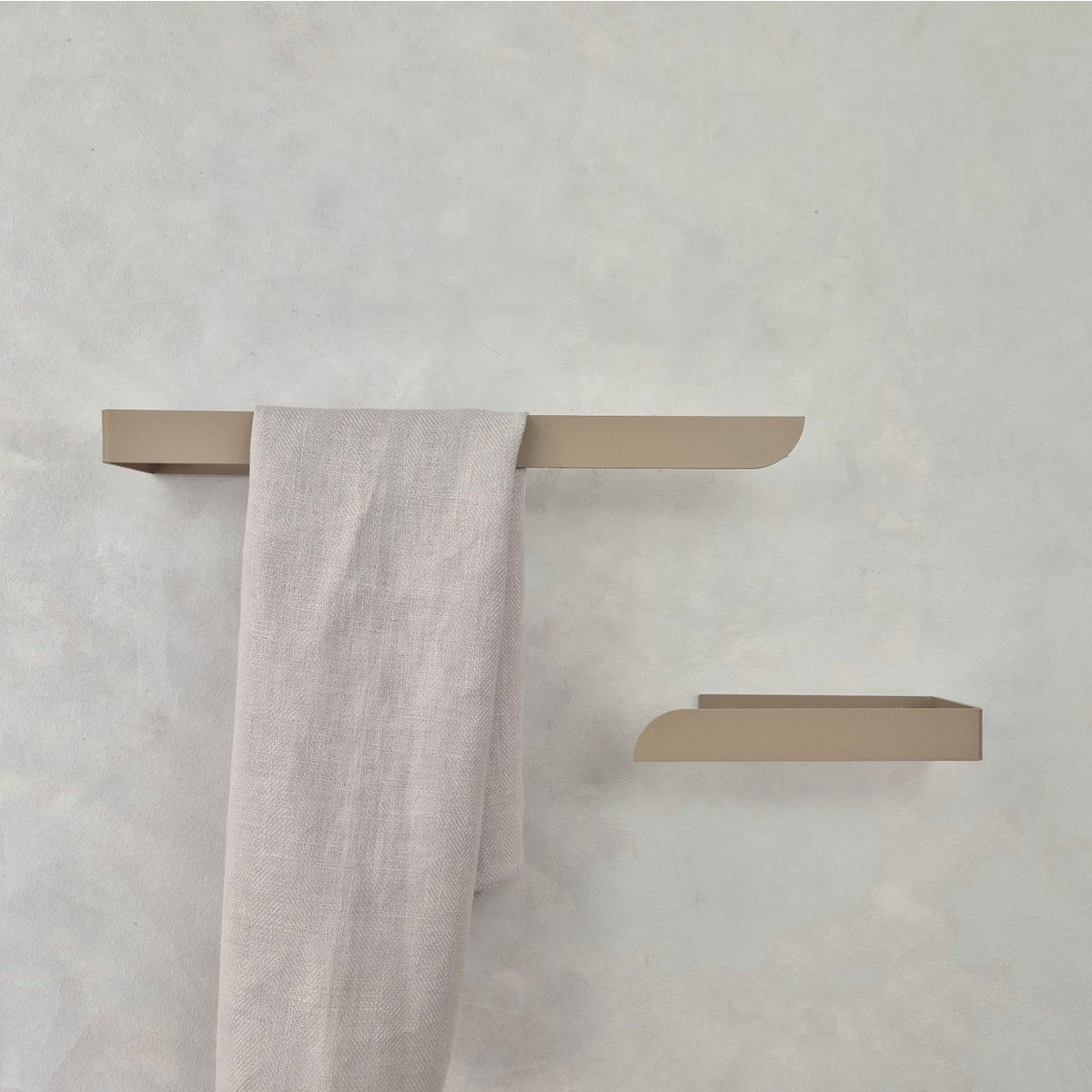 Beiger Handtuchhalter BAUHAUS