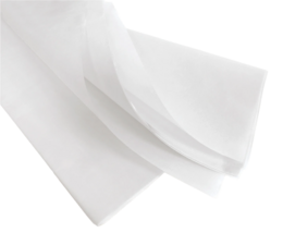 Papel de seda blanco