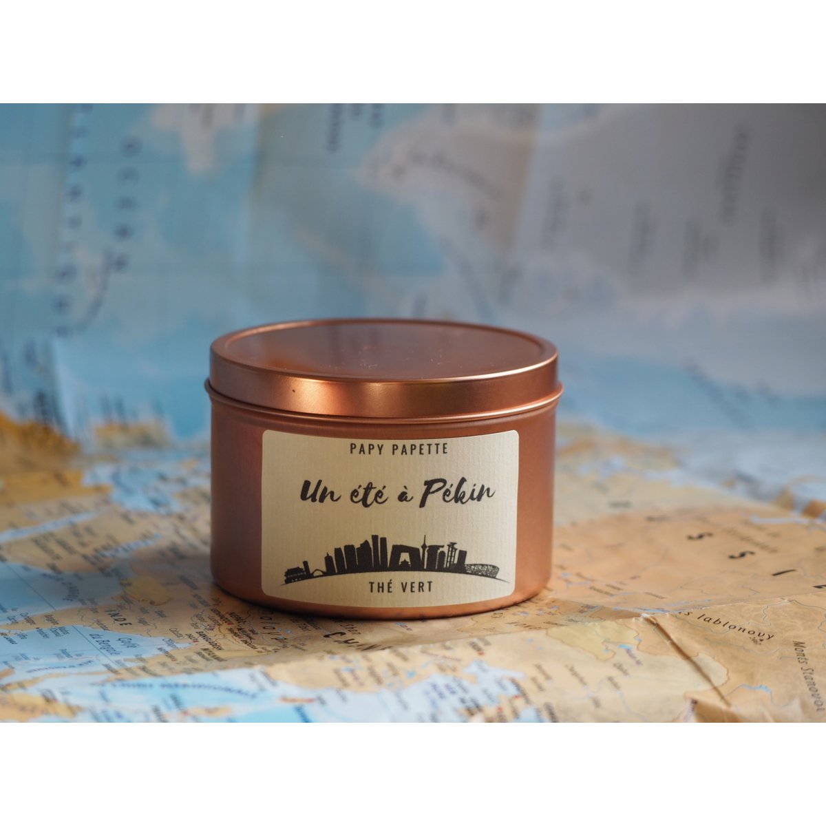 VEGETABLE CANDLE - A SUMMER IN BEIJING - GREEN TEA PERFUME