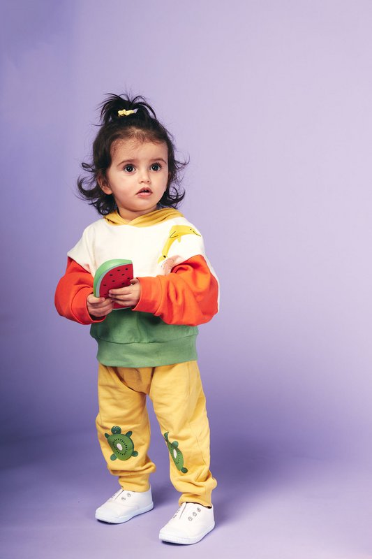 Colour Block Hoodie