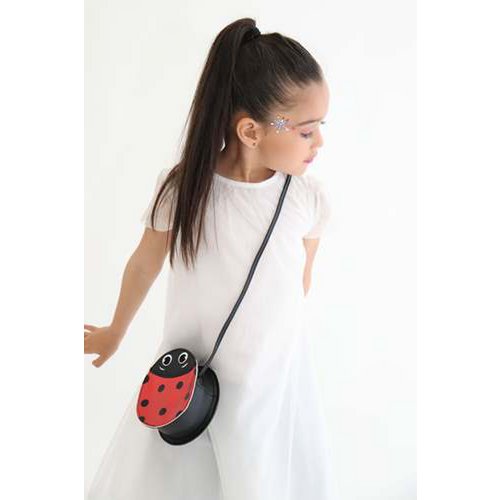 Children's shoulder bag - Ladybug the Neon Ladybug