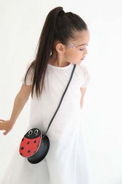 Children's shoulder bag - Ladybug the Neon Ladybug