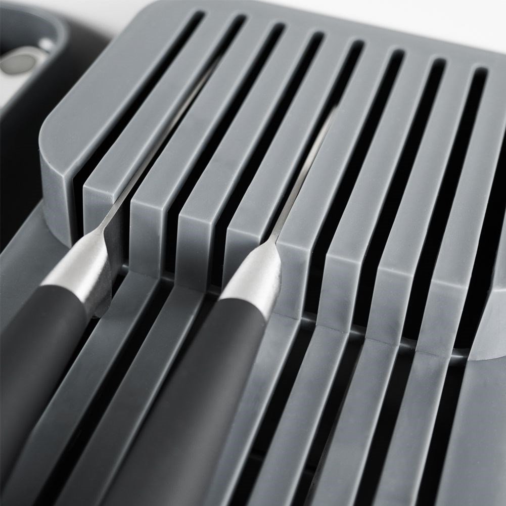 Knife organizer plastic 39x14.5x7.5cm