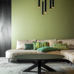 FERNANDO | Cushion | 40x60 cm Chive | Green | Hoii | With luxury inner cushion