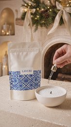 1,5 KG ~ 900h gránulos de vela cera perlada DIY Candledust Kerzensand natural