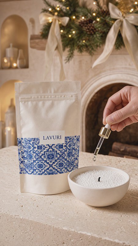 1,5 KG ~ 900h gránulos de vela cera perlada DIY Candledust Kerzensand natural