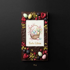 PREMIUM melkchocolade PAASMAND 95g Pasen