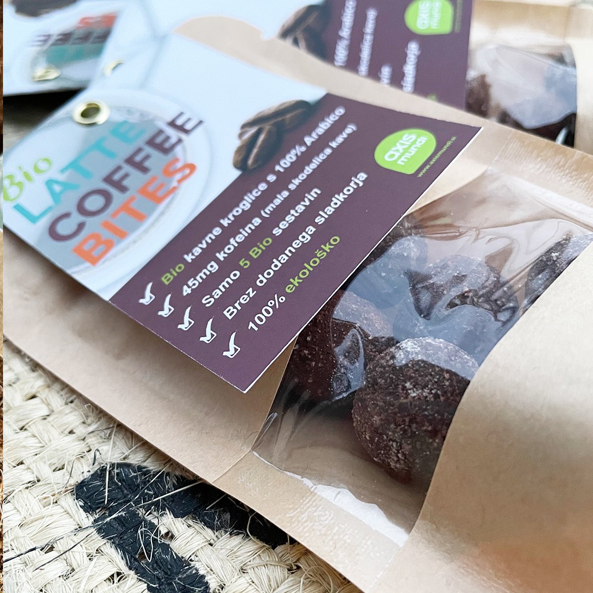 Personalized Bio Latte Coffee Bites