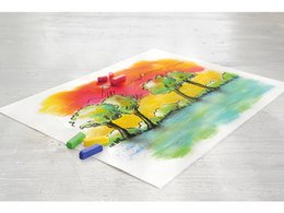 Pastelkrijt FC halve lengte etui a 24st.