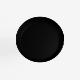Designer sidebord i sort metal
