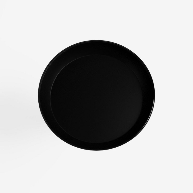 Designer sidebord i sort metal