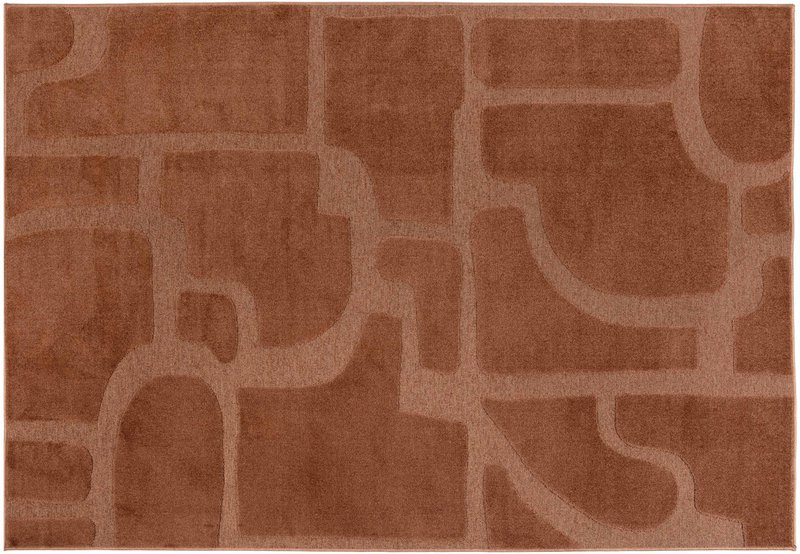 Marla Terracotta alfombra reciclada 160 x 230
