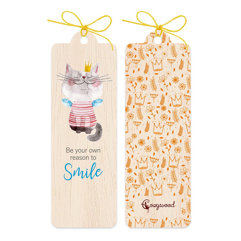 Wooden bookmark The Majesty