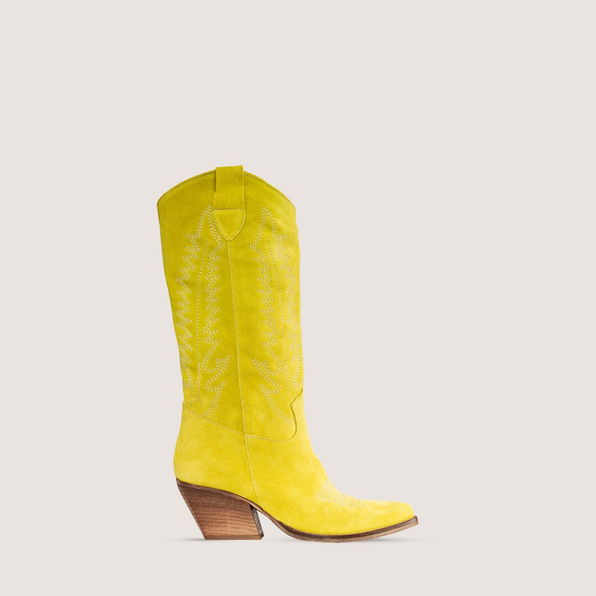 Dallas Midi Bergamot Texan Boots
