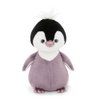Weiches Spielzeug, Flöhen - flauschiger, der lila Penguin (22 cm)