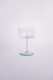 A través de la taza de cóctel verde, 6 pcs.