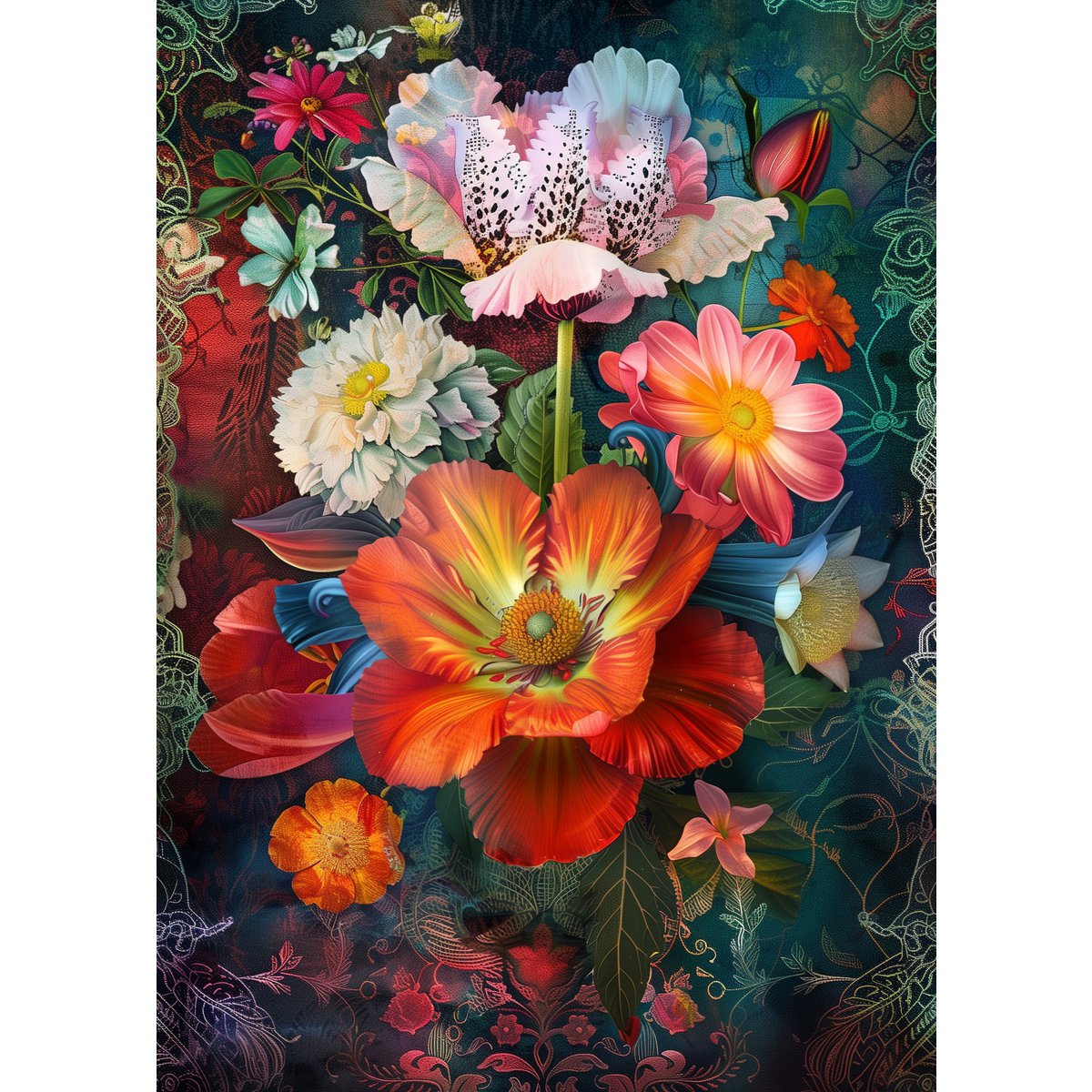 Flowers of the Dutch Masters: NO. 06 | Kaart Fripperies