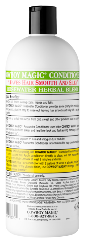 Cowboy Magic® Rosewater Conditioner - Large 946 mL