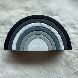 Stapel regenboog - mono