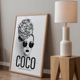 Poster: Coco - I don't do fashion, I am fashion