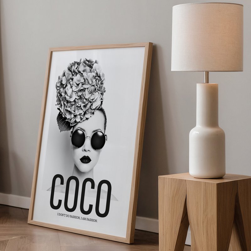Poster: Coco - I don't do fashion, I am fashion
