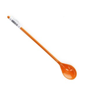 Melamine lepel met lange steel - Oranje