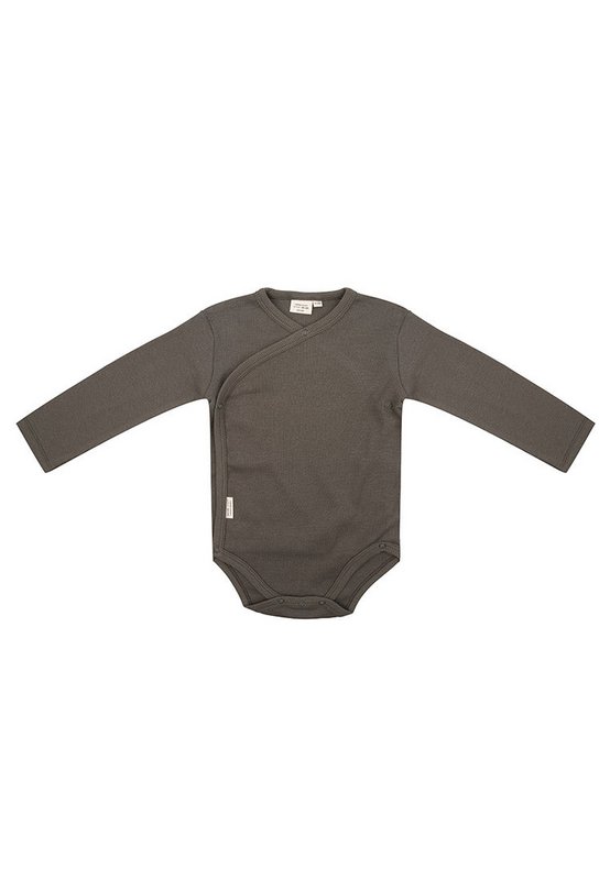Body Langærmet Rib - Dusty Olive