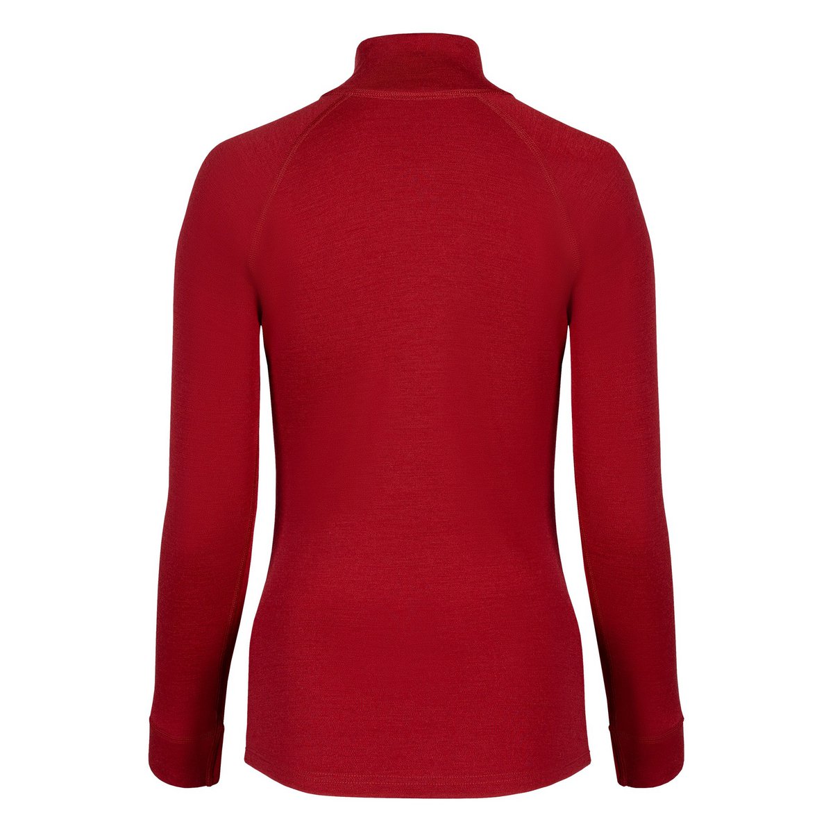 Top da donna con collo con zip, 250 g/m², Royal cherry