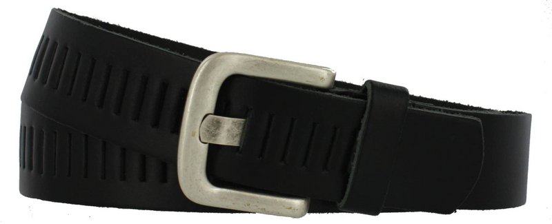 Ledergürtel 4cm | Schlitzriemen Glattleder