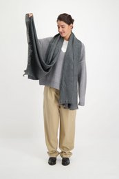 Bufanda Gris Oscuro