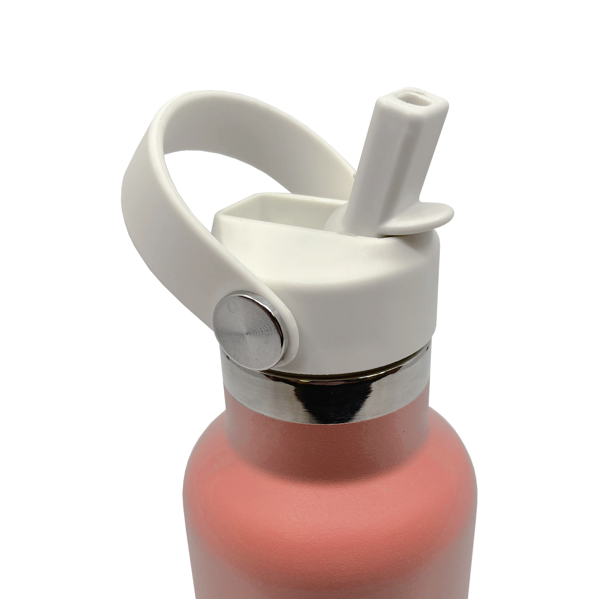 Rietjesdop voor drinkfles - Wit