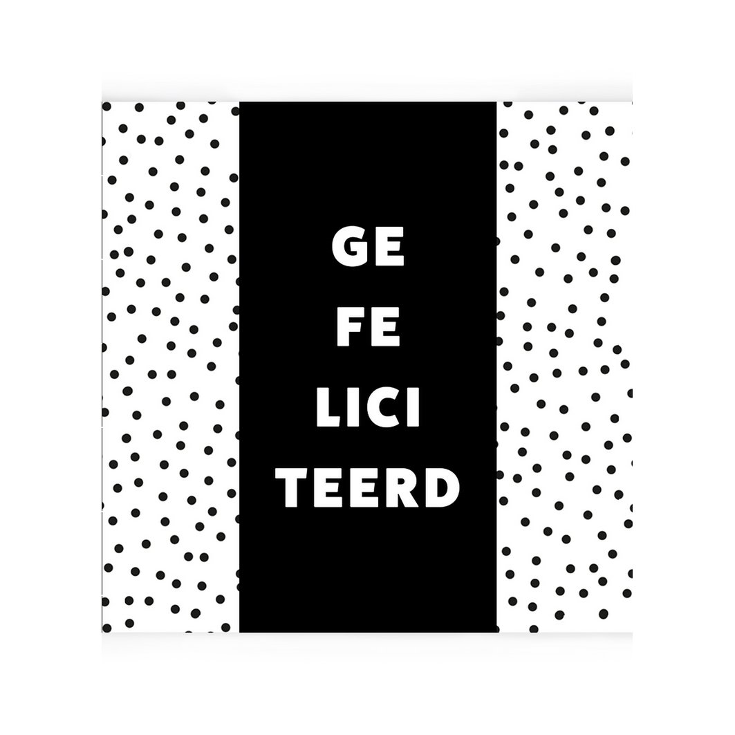 CHOCOLADEWENS • GEFELICITEERD