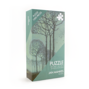 Jigsaw Puzzle, 1000 pieces, Jan Mankes, Row of trees