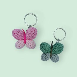Porte-clés papillon