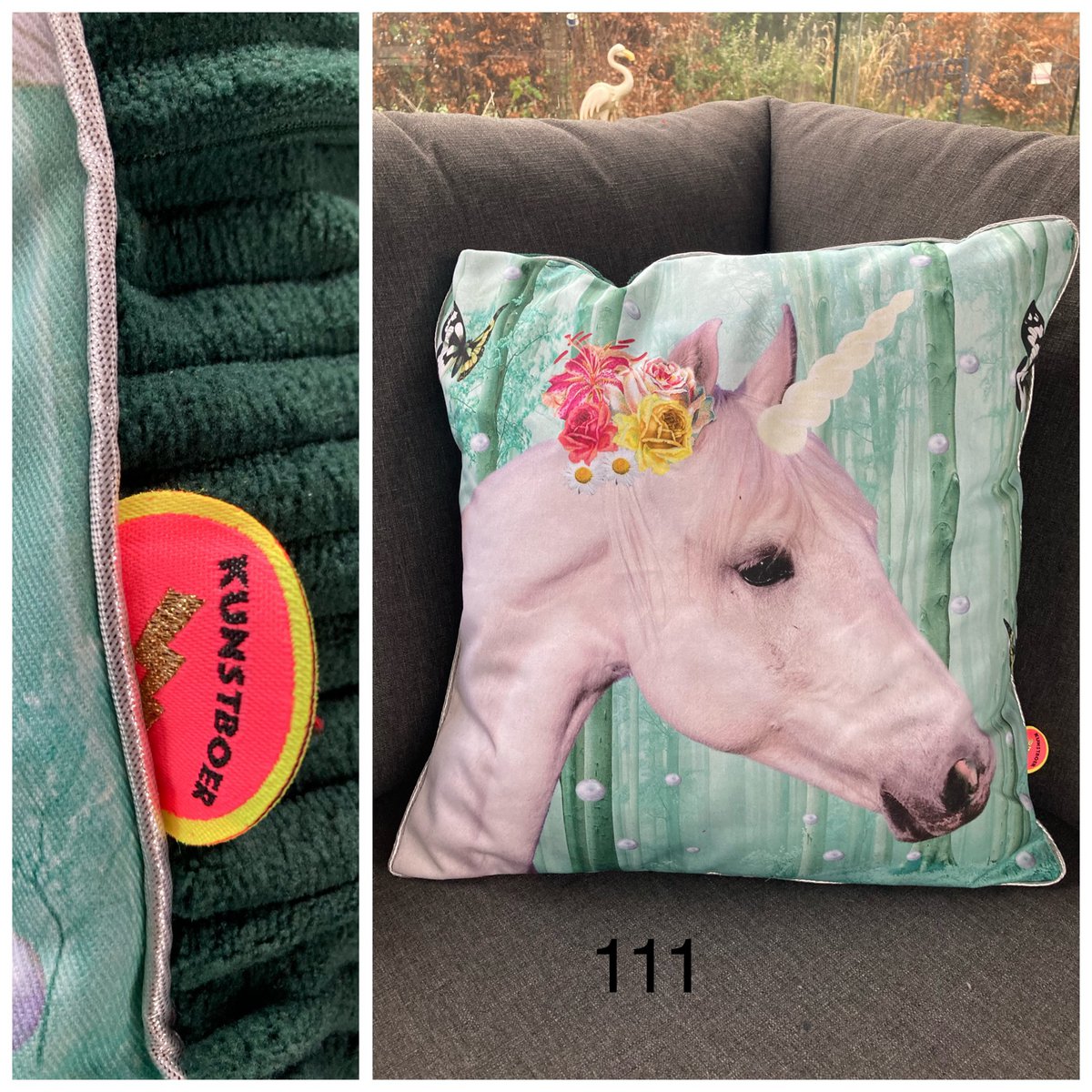 Cushion cover (50x50cm) - unicorn