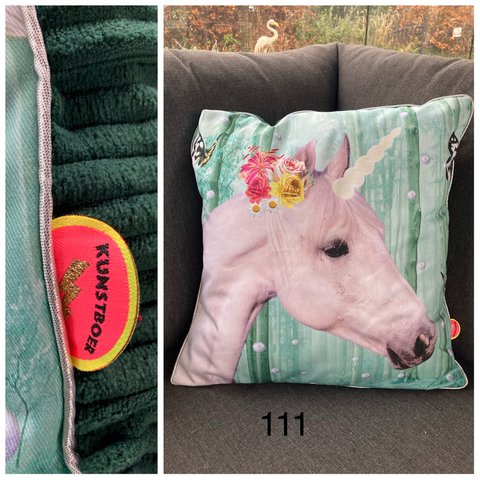 Cushion cover (50x50cm) - unicorn