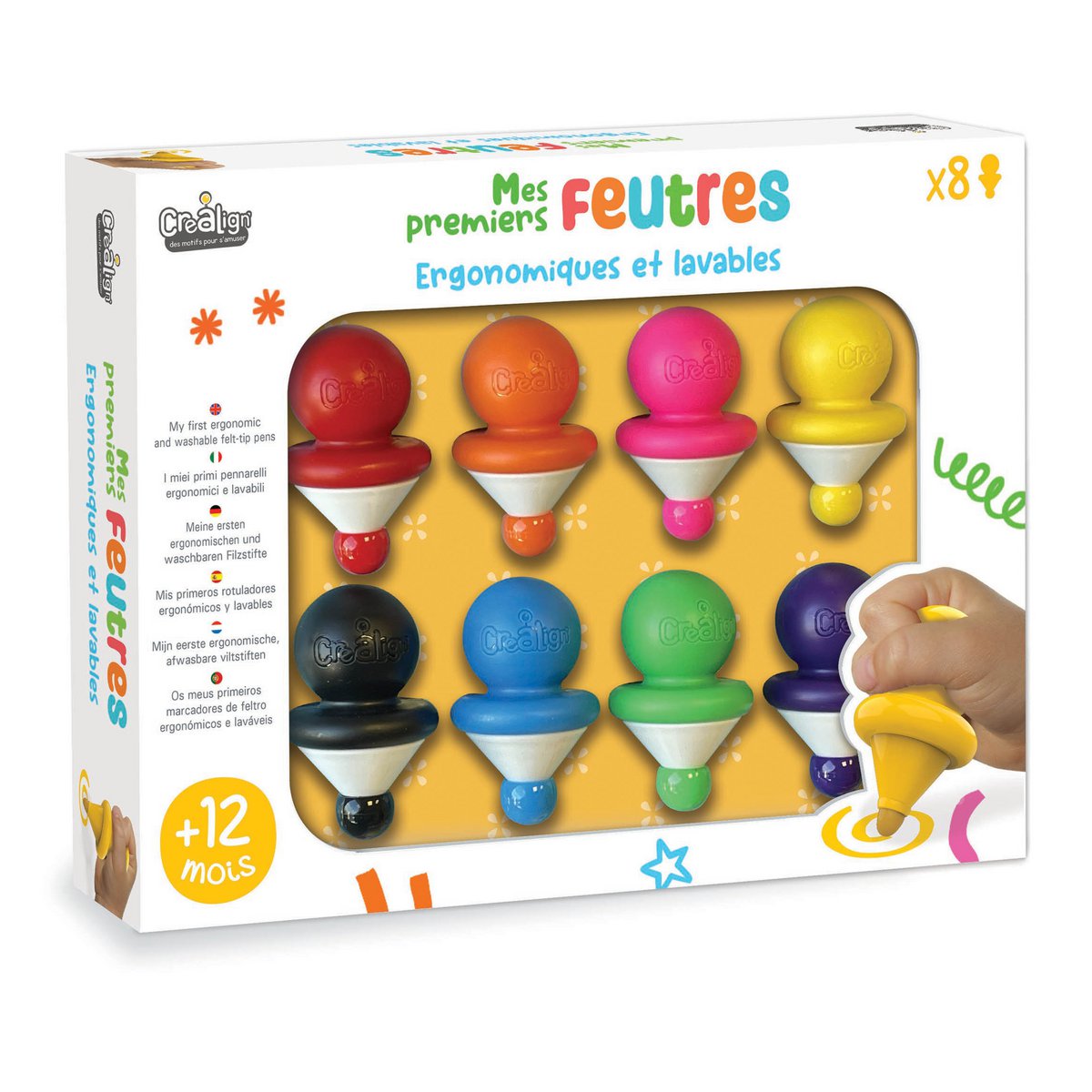 Mes premiers feutres x8