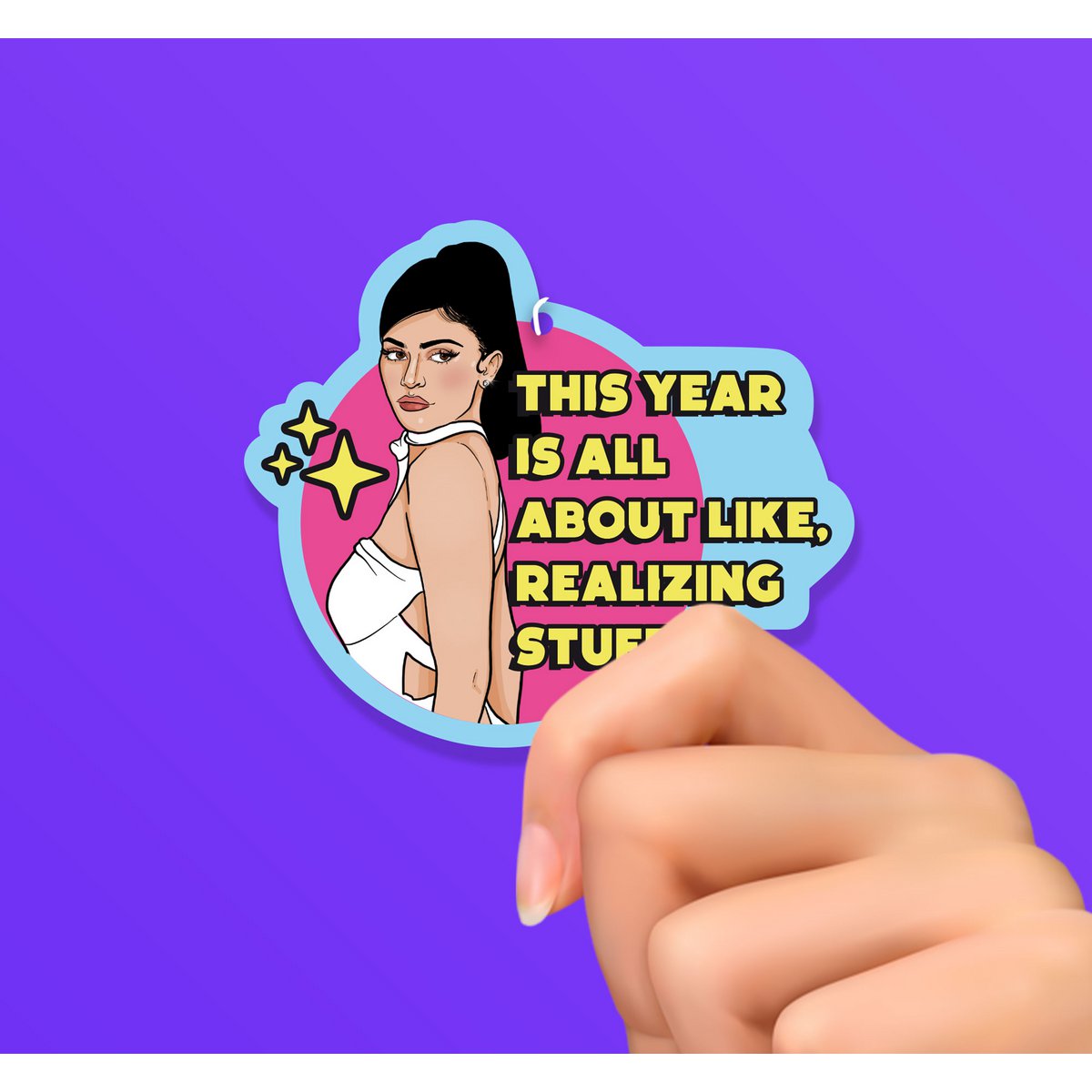 Kylie Jenner luftfrisker
