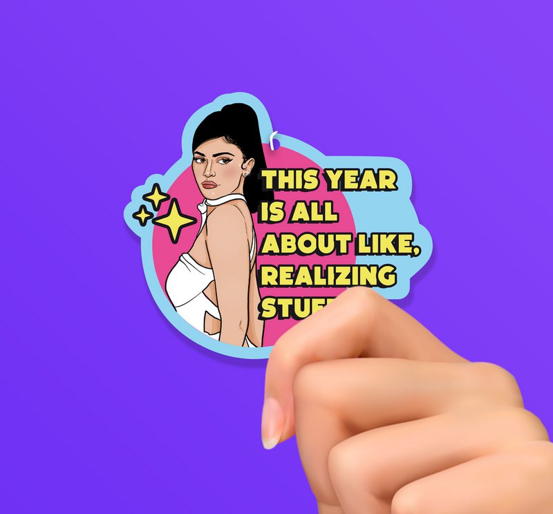Kylie Jenner luftfrisker